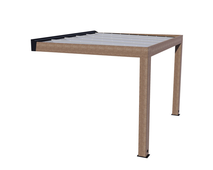 Terrasstak Helsinki Cederträ 340 x 300 cm Canopia by Palram